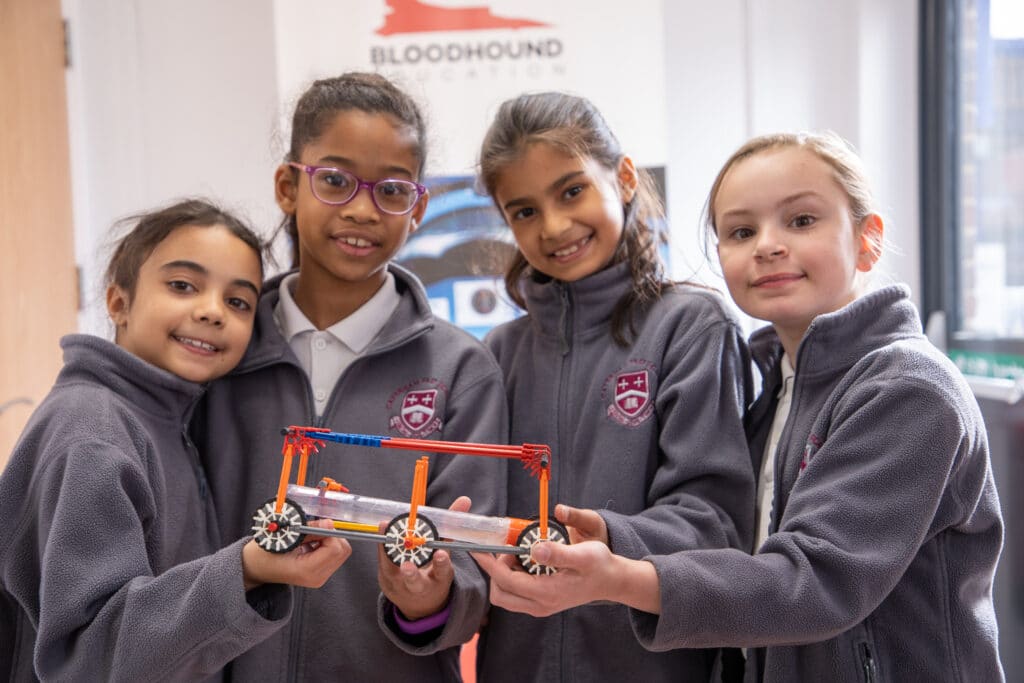 Caterham School Prep Have A Science Motivational Talk About Bloodhound.