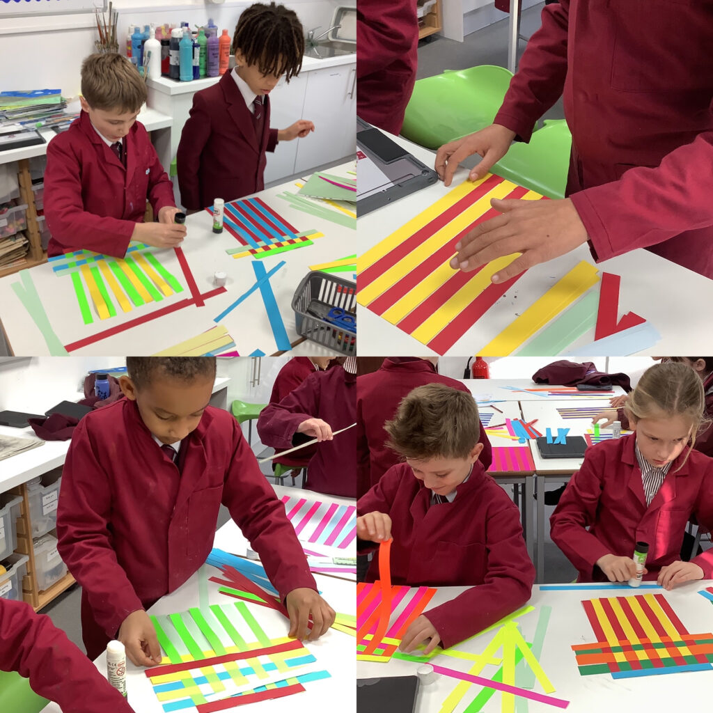 Year 4 Paper Weaving
