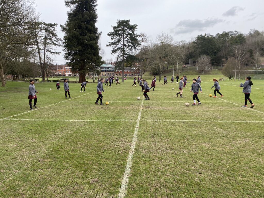 House Football Practice