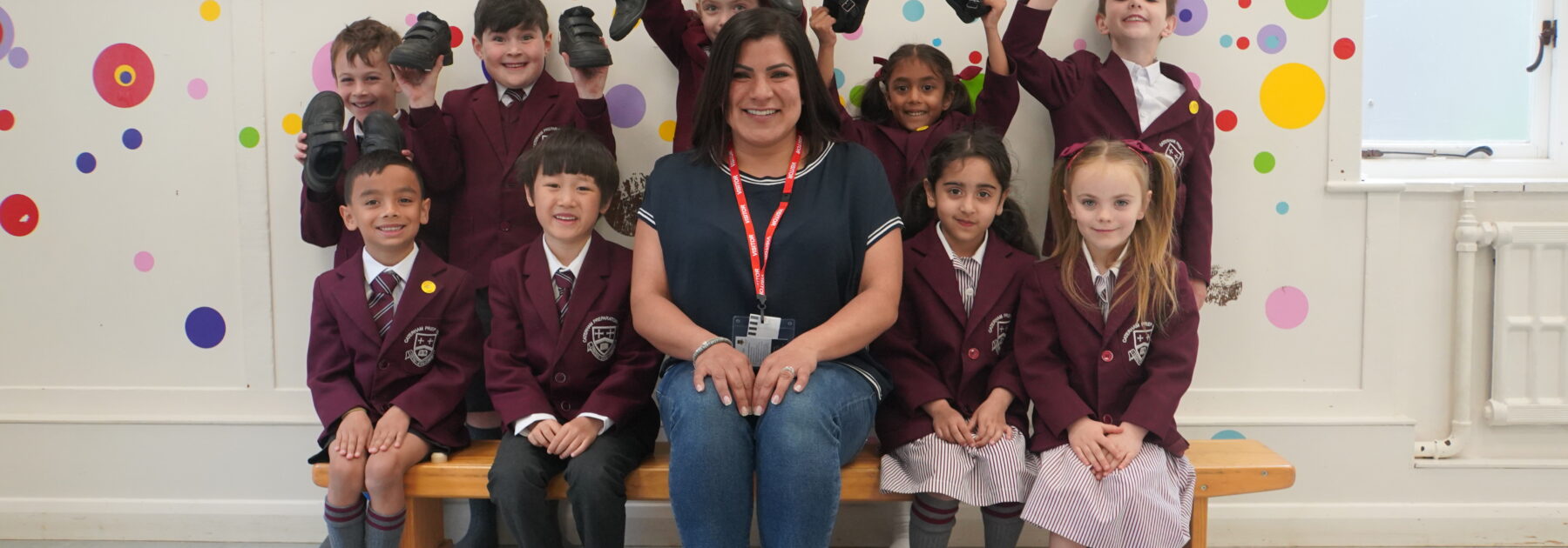 Camilla Bowry OBE Visits Pre-Prep to talk shoes