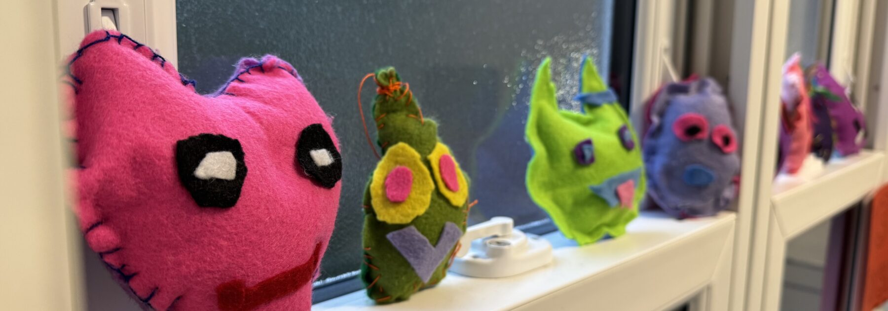 Year 2’s Colour Monster Toys
