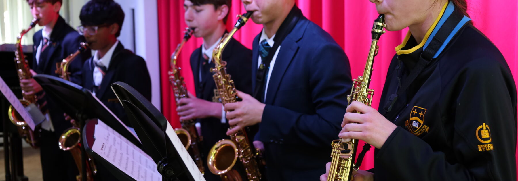 Senior School Sax Ensemble visit!